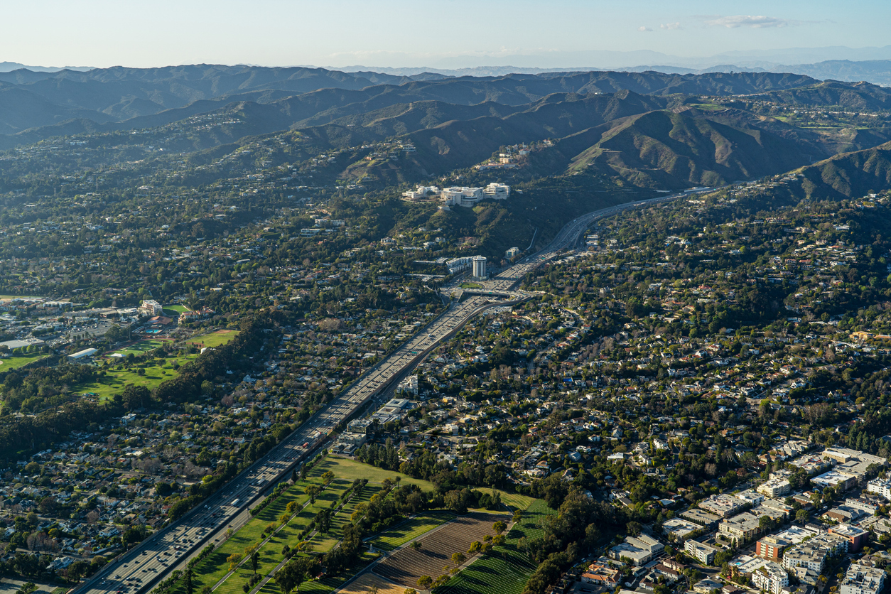 Panoramic Image of Brentwood, CA